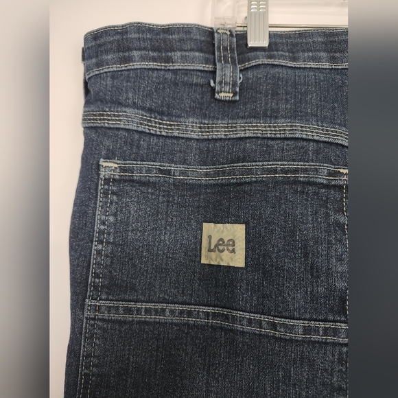 Lee Carpenter Loose Fit Straight Leg Quartz Stone Jeans 48x29 - Picture 3 of 11